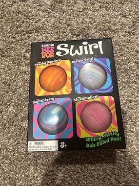 Needoh Swirl Balls 4 pack